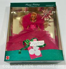 MaxSold Auction: 1990 Collectible Mattel Barbie Doll in Original Box (MIB) - Burlington (Ontario, Canada) SELLER MANAGED Estate Sale Online Auction - Fairview Street (STORAGE)