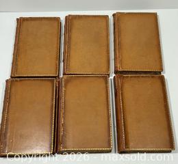MaxSold Auction: Antiquarian Leather Bound Literature Books by Issac Disraeli (6vols) - Burlington (Ontario, Canada) SELLER MANAGED Estate Sale Online Auction - Fairview Street (STORAGE)