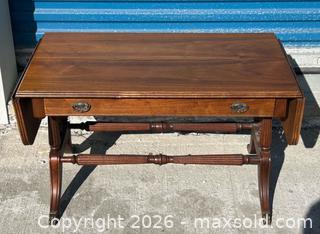MaxSold Auction: Antique Drop Leaf Coffee Table - Burlington (Ontario, Canada) SELLER MANAGED Estate Sale Online Auction - Fairview Street (STORAGE)