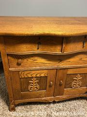 MaxSold Auction: Antique Oak Buffet/Dresser - Burlington (Ontario, Canada) SELLER MANAGED Estate Sale Online Auction - Fairview Street (STORAGE)