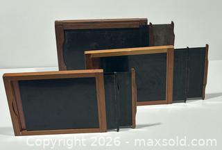 MaxSold Auction: Collection Of Vintage Camera Format Film Holders c/w Slides and Contact Printers Frames - Burlington (Ontario, Canada) SELLER MANAGED Estate Sale Online Auction - Fairview Street (STORAGE)
