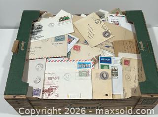 MaxSold Auction: Collection Of Vintage Covers And First Day Covers - Burlington (Ontario, Canada) SELLER MANAGED Estate Sale Online Auction - Fairview Street (STORAGE)
