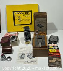 MaxSold Auction: Collection Of Vintage Film Equipment incl Paillard Bolex B8 8mm Movie Camera  - Burlington (Ontario, Canada) SELLER MANAGED Estate Sale Online Auction - Fairview Street (STORAGE)