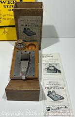 MaxSold Auction: Collection Of Vintage Film Equipment incl Paillard Bolex B8 8mm Movie Camera  - Burlington (Ontario, Canada) SELLER MANAGED Estate Sale Online Auction - Fairview Street (STORAGE)