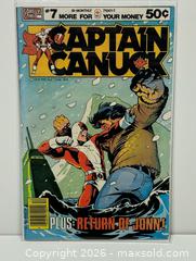 MaxSold Auction: Comely Comix Captain Canuck #7 Comic - Burlington (Ontario, Canada) SELLER MANAGED Estate Sale Online Auction - Fairview Street (STORAGE)