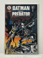 MaxSold Auction: DC Comics Batman Versus Predator #1 - Burlington (Ontario, Canada) SELLER MANAGED Estate Sale Online Auction - Fairview Street (STORAGE)