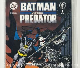 MaxSold Auction: DC Comics Batman Versus Predator #1 - Burlington (Ontario, Canada) SELLER MANAGED Estate Sale Online Auction - Fairview Street (STORAGE)