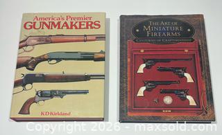 MaxSold Auction: Hardcover Gun/Firearms  Books x 2  - Burlington (Ontario, Canada) SELLER MANAGED Estate Sale Online Auction - Fairview Street (STORAGE)