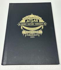 MaxSold Auction: Illustrated Historical Atlas of Quebec Eastern Townships - Burlington (Ontario, Canada) SELLER MANAGED Estate Sale Online Auction - Fairview Street (STORAGE)