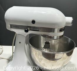 MaxSold Auction: KitchenAid Stand Mixer Including Attachments  - Burlington (Ontario, Canada) SELLER MANAGED Estate Sale Online Auction - Fairview Street (STORAGE)