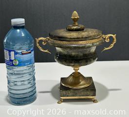 MaxSold Auction: Made in Italy Genuine Alabaster Hand Carved Decorative Urn - Burlington (Ontario, Canada) SELLER MANAGED Estate Sale Online Auction - Fairview Street (STORAGE)