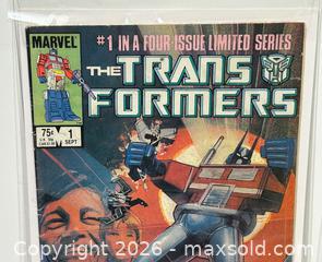 MaxSold Auction: Marvel The Transformers #1 and #3 Comics  - Burlington (Ontario, Canada) SELLER MANAGED Estate Sale Online Auction - Fairview Street (STORAGE)
