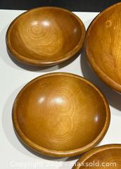 MaxSold Auction: MCM Baribocraft Canada Wooden Salad Bowl 7pcs Set - Burlington (Ontario, Canada) SELLER MANAGED Estate Sale Online Auction - Fairview Street (STORAGE)