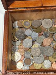 MaxSold Auction: Old Worldwide Coins and Banknotes in Cigar Box - Burlington (Ontario, Canada) SELLER MANAGED Estate Sale Online Auction - Fairview Street (STORAGE)
