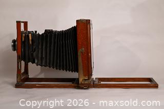 MaxSold Auction: Seneca Camera Mfg. Co. Large-Format Camera, with an Ilex Paragon Anastigmat Lens - Burlington (Ontario, Canada) SELLER MANAGED Estate Sale Online Auction - Fairview Street (STORAGE)