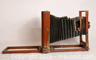 MaxSold Auction: Seneca Camera Mfg. Co. Large-Format Camera, with an Ilex Paragon Anastigmat Lens - Burlington (Ontario, Canada) SELLER MANAGED Estate Sale Online Auction - Fairview Street (STORAGE)