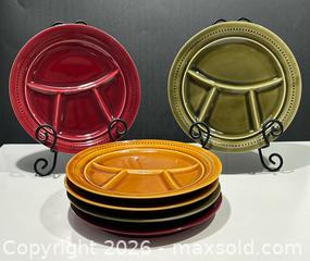 MaxSold Auction: Set of 6 Vintage Luneville Ceramic Fondue Plates, Made in France - Burlington (Ontario, Canada) SELLER MANAGED Estate Sale Online Auction - Fairview Street (STORAGE)