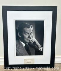MaxSold Auction: Sherman Hines signed Framed Portrait Photograph of Actor Tony Randall(b) - Burlington (Ontario, Canada) SELLER MANAGED Estate Sale Online Auction - Fairview Street (STORAGE)