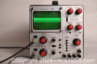 MaxSold Auction: Telequipment Oscilloscope Type D54 Dual-Channel Analogue - Burlington (Ontario, Canada) SELLER MANAGED Estate Sale Online Auction - Fairview Street (STORAGE)