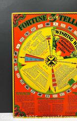 MaxSold Auction: Vintage 1933 Fortune Teller Wishing Wheel Game + Turtle Puzzle - Burlington (Ontario, Canada) SELLER MANAGED Estate Sale Online Auction - Fairview Street (STORAGE)
