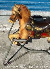 MaxSold Auction: Vintage Children’s Spring Bouncing Rocking Horse - Burlington (Ontario, Canada) SELLER MANAGED Estate Sale Online Auction - Fairview Street (STORAGE)