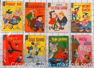 MaxSold Auction: Vintage Gold Key Comics X 8(b) - Burlington (Ontario, Canada) SELLER MANAGED Estate Sale Online Auction - Fairview Street (STORAGE)