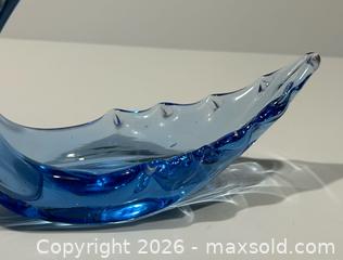 MaxSold Auction: Vintage Stunning Hand-Blown Blue Glass Swan Dish - Burlington (Ontario, Canada) SELLER MANAGED Estate Sale Online Auction - Fairview Street (STORAGE)