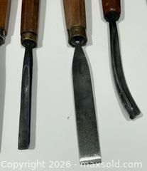 MaxSold Auction: Vintage Woodcarving Chisels/Gouges Set of 7(a) - Burlington (Ontario, Canada) SELLER MANAGED Estate Sale Online Auction - Fairview Street (STORAGE)