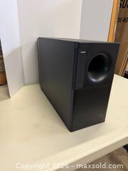 MaxSold Auction: Bose Acoustimass 9 Powered Acoustimass Module (Subwoofer) - Lakeshore (Maidstone)(Ontario, Canada) PARTNER MANAGED Estate Sale Online Auction - County Road 42