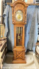 MaxSold Auction: Craftline Grandfather Longcase Clock, Weight-Driven Chime - Lakeshore (Maidstone)(Ontario, Canada) PARTNER MANAGED Estate Sale Online Auction - County Road 42
