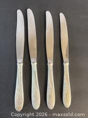 MaxSold Auction: Easterling Sterling Silver Table/Dinner Cutting Utensils (Set of 4) - Lakeshore (Maidstone)(Ontario, Canada) PARTNER MANAGED Estate Sale Online Auction - County Road 42