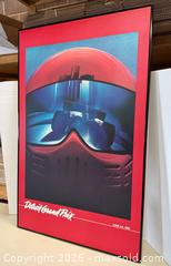 MaxSold Auction: Framed Detroit Grand Prix Event Poster — June 4–6, 1982 - Lakeshore (Maidstone)(Ontario, Canada) PARTNER MANAGED Estate Sale Online Auction - County Road 42