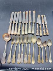 MaxSold Auction: .800 silver and alpacca pieces  - Markham (Ontario, Canada) SELLER MANAGED Downsizing Online Auction - Loring Crescent