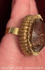 MaxSold Auction: Large heavy 14k yellow gold ring with appraisal - Markham (Ontario, Canada) SELLER MANAGED Downsizing Online Auction - Loring Crescent