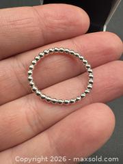 MaxSold Auction: Large size pandora Sterling silver band in box - Markham (Ontario, Canada) SELLER MANAGED Downsizing Online Auction - Loring Crescent
