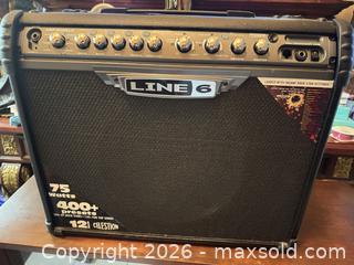 MaxSold Auction: Line 6 Spider III 75 digital combo amplifier - Markham (Ontario, Canada) SELLER MANAGED Downsizing Online Auction - Loring Crescent