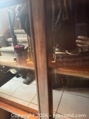 MaxSold Auction: Mid century modern hutch with glass doors - Markham (Ontario, Canada) SELLER MANAGED Downsizing Online Auction - Loring Crescent