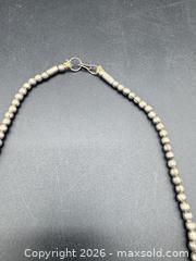 MaxSold Auction: Multi strand sterling silver necklace  - Markham (Ontario, Canada) SELLER MANAGED Downsizing Online Auction - Loring Crescent