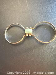 MaxSold Auction: Sterling silver double stone ring  - Markham (Ontario, Canada) SELLER MANAGED Downsizing Online Auction - Loring Crescent