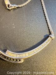 MaxSold Auction: Sterling silver necklace  - Markham (Ontario, Canada) SELLER MANAGED Downsizing Online Auction - Loring Crescent