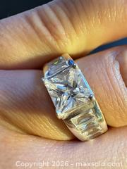 MaxSold Auction: Sterling silver ring with stones  - Markham (Ontario, Canada) SELLER MANAGED Downsizing Online Auction - Loring Crescent