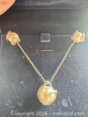 MaxSold Auction: Swarovski necklace & pendant & earrings set in box & certificate  - Markham (Ontario, Canada) SELLER MANAGED Downsizing Online Auction - Loring Crescent