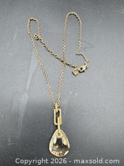 MaxSold Auction: Swarovski necklace with pendant - Markham (Ontario, Canada) SELLER MANAGED Downsizing Online Auction - Loring Crescent