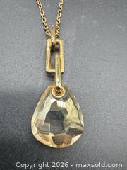 MaxSold Auction: Swarovski necklace with pendant - Markham (Ontario, Canada) SELLER MANAGED Downsizing Online Auction - Loring Crescent