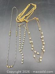 MaxSold Auction: Vintage Pearl necklaces  - Markham (Ontario, Canada) SELLER MANAGED Downsizing Online Auction - Loring Crescent