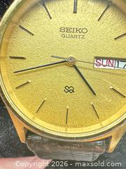 MaxSold Auction: Vintage Seiko men’s watch working  - Markham (Ontario, Canada) SELLER MANAGED Downsizing Online Auction - Loring Crescent