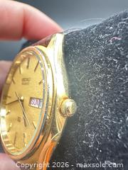 MaxSold Auction: Vintage Seiko men’s watch working  - Markham (Ontario, Canada) SELLER MANAGED Downsizing Online Auction - Loring Crescent