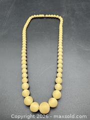 MaxSold Auction: Wooden beaded necklace - Markham (Ontario, Canada) SELLER MANAGED Downsizing Online Auction - Loring Crescent