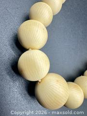 MaxSold Auction: Wooden beaded necklace - Markham (Ontario, Canada) SELLER MANAGED Downsizing Online Auction - Loring Crescent