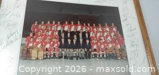MaxSold Auction: 1981 Team Canada (Canada Cup) Framed Signed/Matted Photo - London (Ontario, Canada) SELLER MANAGED Estate Sale Online Auction - Winding Way Crescent